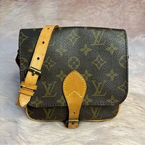 🟥 SOLD! Louis Vuitton Cartouchiere PM Monogram Crossbody Bag